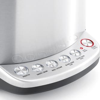 the Risotto Plus™ Rice Cooker in Silver combination cooker