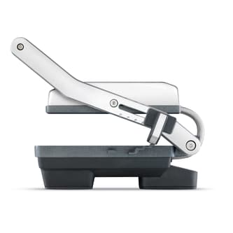 the Toast & Melt™ 2 Slice Sandwich Press Grills & Sandwich Makers in Brushed Stainless Steel adjustable height control