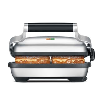 the Perfect Press™ Grills & Sandwich Makers in Brushed Stainless Steel adjustable height control