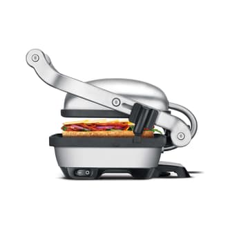 the Perfect Press™ Grills & Sandwich Makers in Brushed Stainless Steel countertop conscious