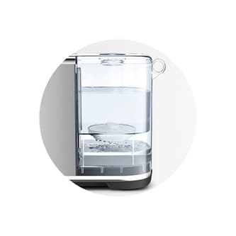 Water tank half filled