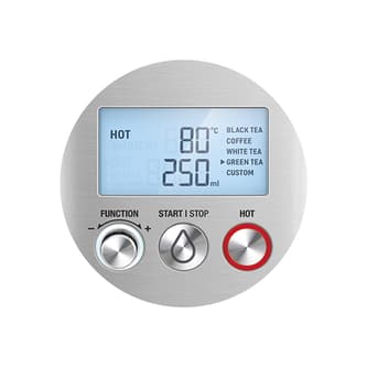 Display showing the HOT functionality