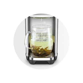 The Aquastation™ Purifier Hot and a cup of tea