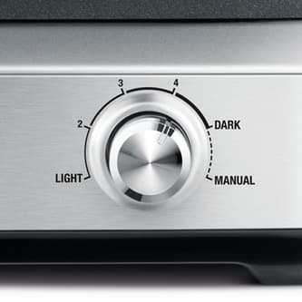 Close up view of browning dial.