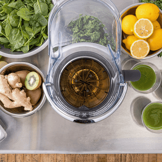 the Juice Fountain® XL Pro seen from above