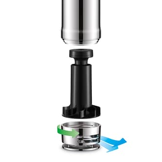 A diagram of the internal components of the pumping system.