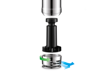 A diagram of the internal components of the pumping system.