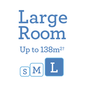 Large room up to 138m2