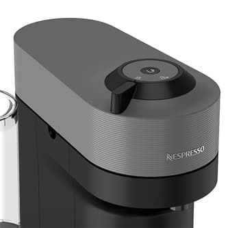 Angled side view of the Vertuo Pop+