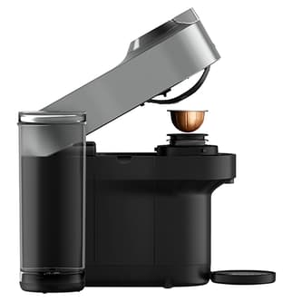 Capsule being inserted into the Vertuo Pop+ Deluxe