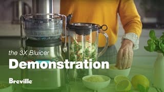 the 3X Bluicer™: How to blend, juice or bluice
