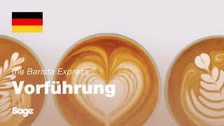 Machen Sie einen Kaffee Latte mit the Barista Express™ (DE)