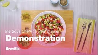 The Sous Chef® 16 Peel & Dice: A food processor that does all the hard work for you