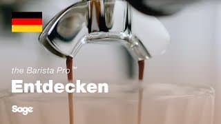 Wir präsentieren the Barista Pro™ (DE)