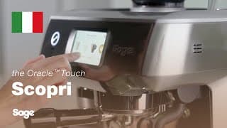 Prestazioni Dual Boiler con automazione semplice tramite touch screen.
