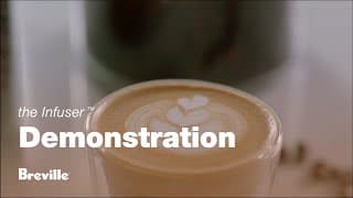 How to make a perfectly balanced, full flavored latte with the Infuser.