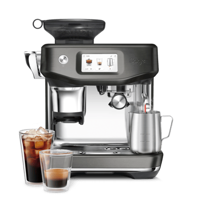 the Barista Touch™ Impress – avec extraction à froid the Barista Touch™ Impress – avec extraction à froid in Acier inoxydable noir