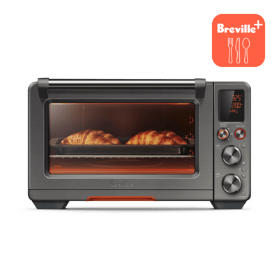 the Joule® Oven Air Fryer Pro in Black Stainless Steel
