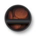 Ariel view of espresso ground pucks in the knock box 10