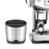The knock box 20 placed in an espresso machine