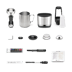 Flat lay of included accesseries with the Oracle Jet