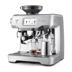 the Oracle® Touch right profile with latte glass and milk jug