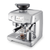 the Oracle® Touch high right angle with latte cup and milk jug