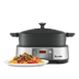 The Ultimate Cook™ 6 in 1 with plate of beef and cooked veggies