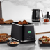 Lifestyle image of the Eye Q™ Auto 2 Slice in colour Black Truffle