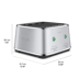 Angled view of the Eye Q™ Auto 4 Slice with dimensions